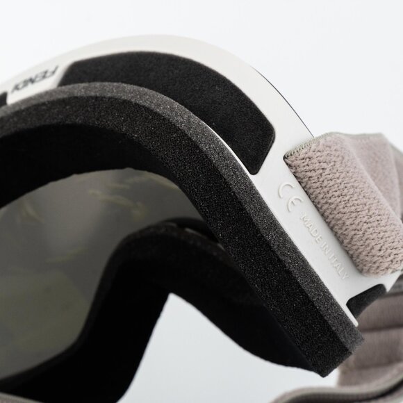 Fendi FE40152U SKI MASK Women 20C Grey Smoke Mirror NEW AUTHENTIC - Picture 7 of 16